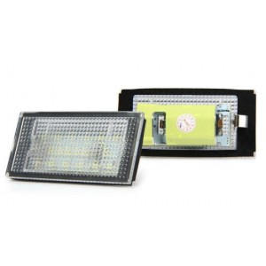 LED kenteken verlichting BMW E46 coupe, 2 deurs LED kenteken verlichting BMW E46 coupe, 2 deurs